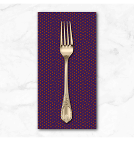 PD's Deborah Fisher Collection Night Rainbow, Scatter in Violet, Dinner Napkin
