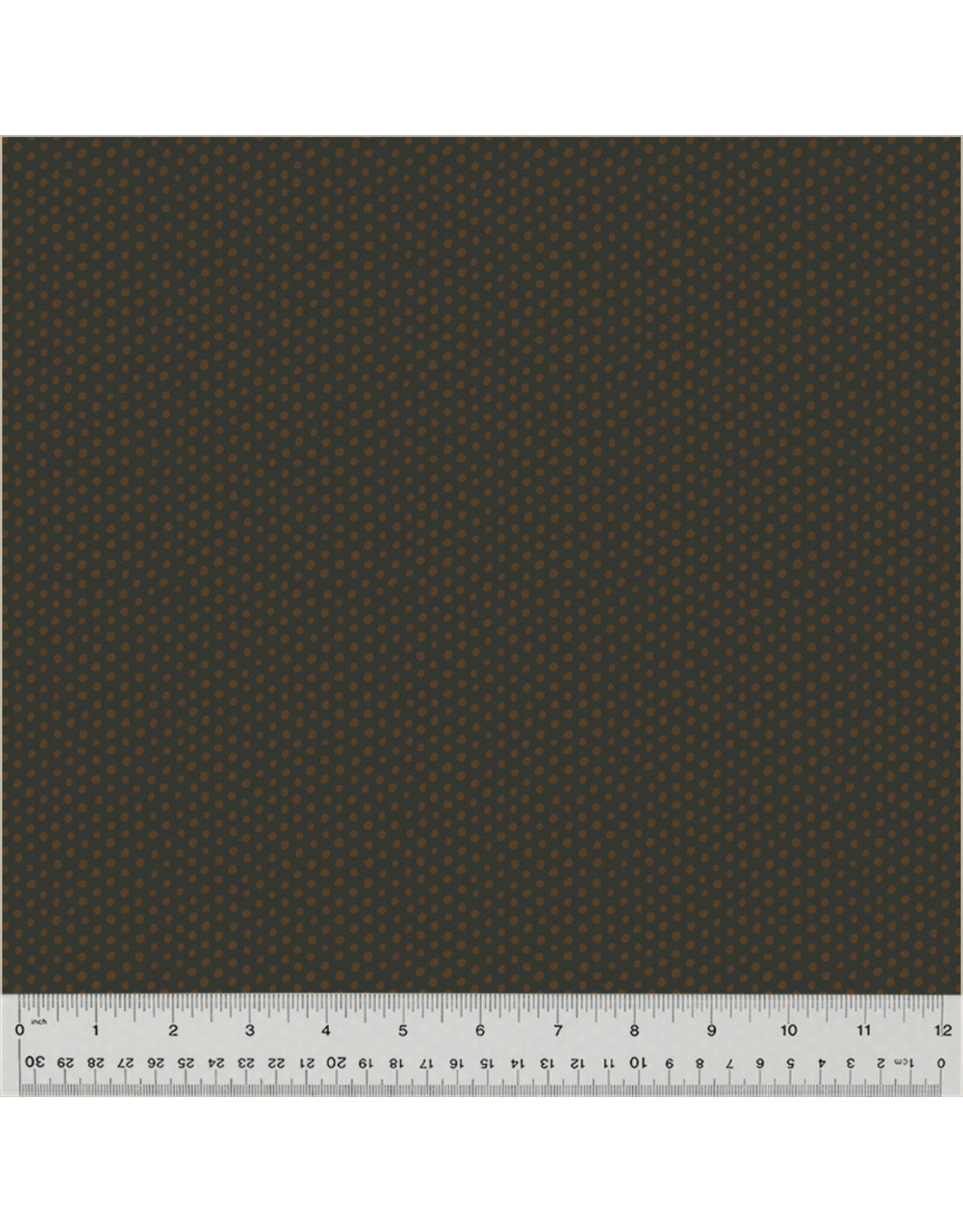 Deborah Fisher Night Rainbow, Scatter in Poppy Seed, Fabric Half-Yards