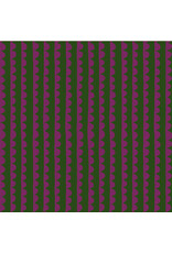 Deborah Fisher Night Rainbow, Scallop in Turnip, Fabric Half-Yards