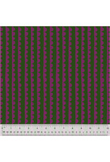Deborah Fisher Night Rainbow, Scallop in Turnip, Fabric Half-Yards
