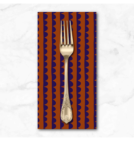 PD's Deborah Fisher Collection Night Rainbow, Scallop in Paprika, Dinner Napkin