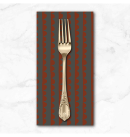 PD's Deborah Fisher Collection Night Rainbow, Scallop in Cement, Dinner Napkin