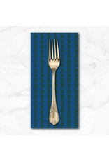 PD's Deborah Fisher Collection Night Rainbow, Scallop in Blue, Dinner Napkin
