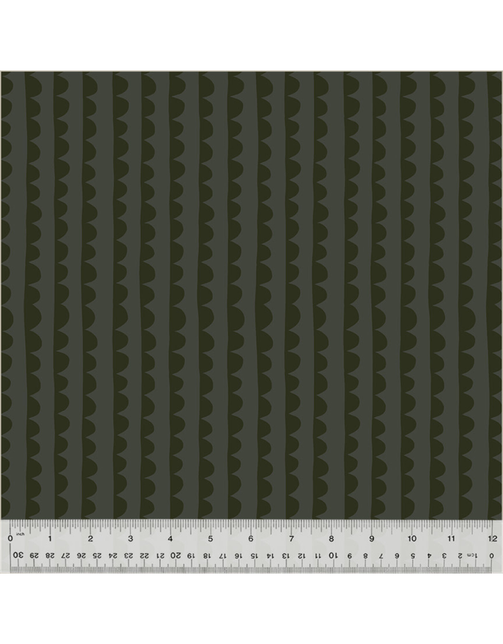 PD's Deborah Fisher Collection Night Rainbow, Scallop in Asphalt, Dinner Napkin