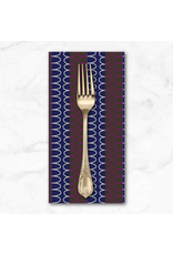 PD's Deborah Fisher Collection Night Rainbow, Boundless Binding in Blackberry, Dinner Napkin