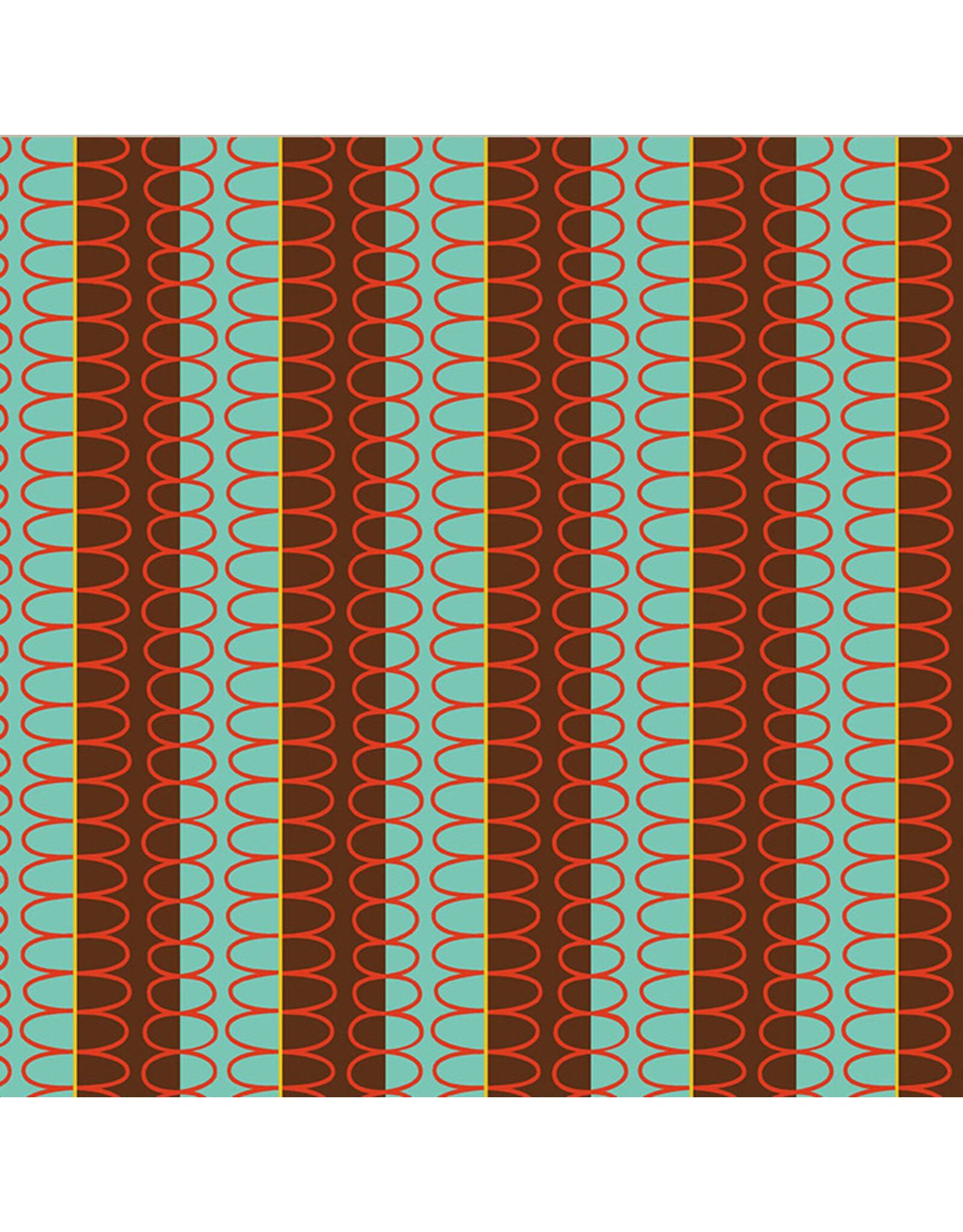 Deborah Fisher Night Rainbow, Boundless Binding in Auburn, Fabric Half-Yards