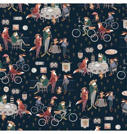 Rae Ritchie Dapper Den, Dapper Den in Space, Fabric Half-Yards