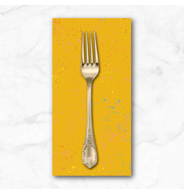 PD's Ruby Star Society Collection Speckled in Goldenrod, Dinner Napkin