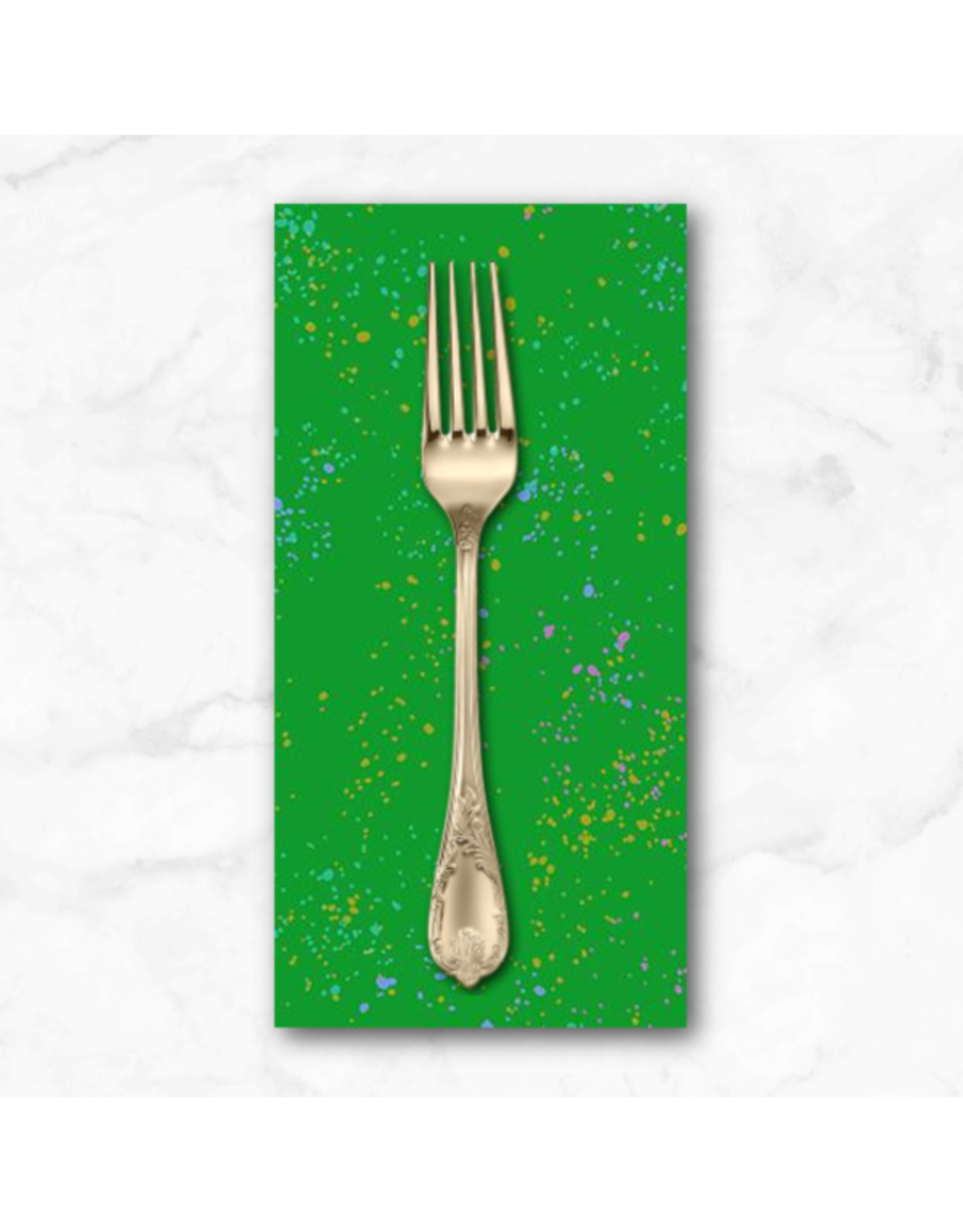 PD's Ruby Star Society Collection Speckled in Verdant, Dinner Napkin