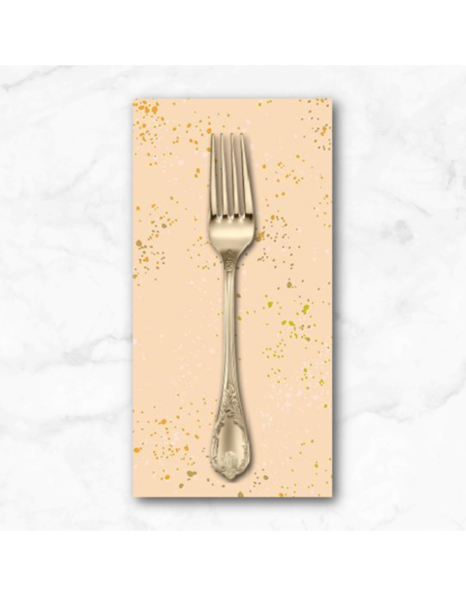 PD's Ruby Star Society Collection Speckled in Creme Brulee, Dinner Napkin