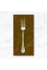 PD's Ruby Star Society Collection Speckled Metallic in Cocoa, Dinner Napkin