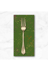 PD's Ruby Star Society Collection Speckled Metallic in Sarah Green, Dinner Napkin