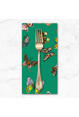 PD's Nathalie Lété Collection A Spring in Paris, Papillons in Green, Dinner Napkin PD's Nathalie Lété Collection A Spring in Paris, Papillons in Green, Dinner Napkin