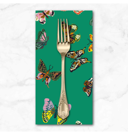PD's Nathalie Lété Collection A Spring in Paris, Papillons in Green, Dinner Napkin