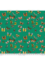 PD's Nathalie Lété Collection A Spring in Paris, Papillons in Green, Dinner Napkin PD's Nathalie Lété Collection A Spring in Paris, Papillons in Green, Dinner Napkin