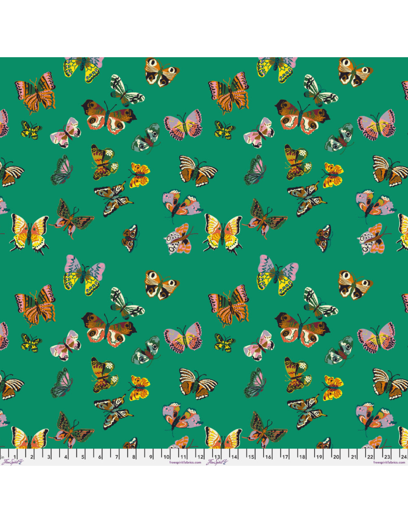 PD's Nathalie Lété Collection A Spring in Paris, Papillons in Green, Dinner Napkin