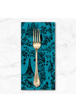 PD's Nathalie Lété Collection A Spring in Paris, Sightseeing Tonal in Azul, Dinner Napkin PD's Nathalie Lété Collection A Spring in Paris, Sightseeing Tonal in Azul, Dinner Napkin