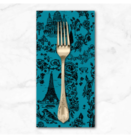 PD's Nathalie Lété Collection A Spring in Paris, Sightseeing Tonal in Azul, Dinner Napkin