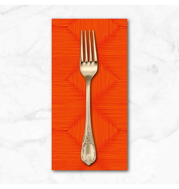 PD's Adrienne Leban Collection BioGeo Energy, Electrified in Red, Dinner Napkin