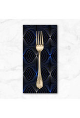 PD's Adrienne Leban Collection BioGeo Energy, LG Lightpoints in Midnight, Dinner Napkin
