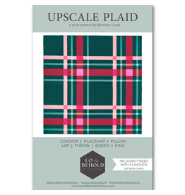 Lo & Behold Stitchery Upscale Plaid Quilt Pattern