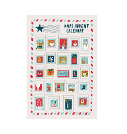 Katia, Spain Xmas Advent Calendar Panel, 39” x 56”