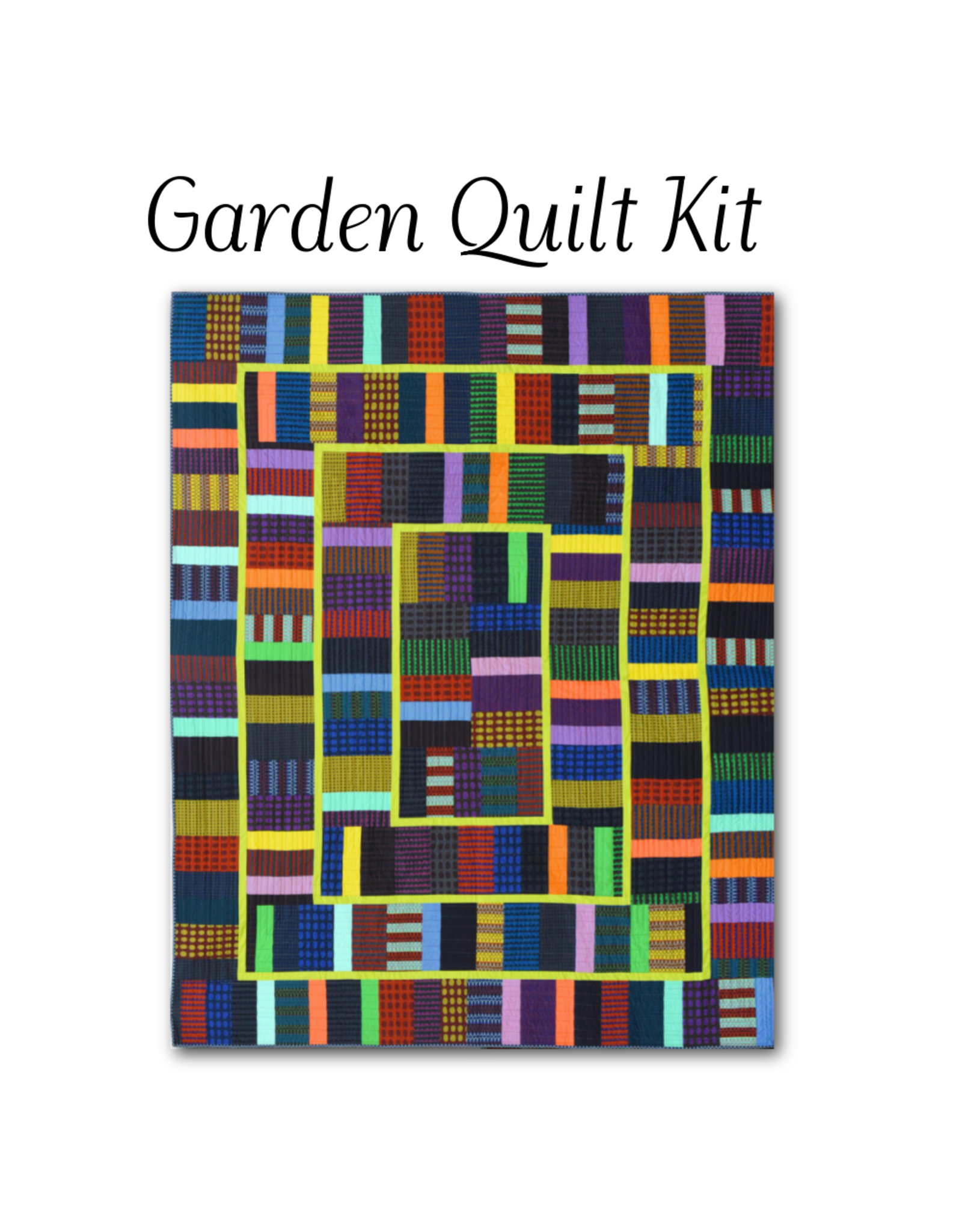 PD Garden Quilt Kit - Fabric to make a 70” x 86” quilt top plus binding