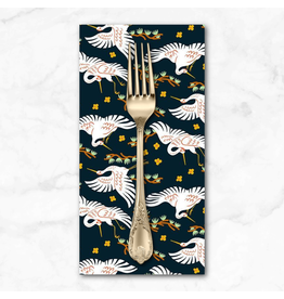 PD's Faye Guanipa Collection Take Me to Tokyo, Cranes in Wren, Dinner Napkin