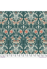 William Morris & Co. Morris & Co., Emery Walker's House, Large Bluebell in Webbs Blue, Fabric Half-Yards