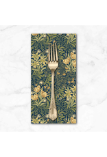 PD's William Morris Collection Morris & Co., Emery Walker's House, Bower in Navy, Dinner Napkin