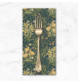 PD's William Morris Collection Morris & Co., Emery Walker's House, Bower in Navy, Dinner Napkin