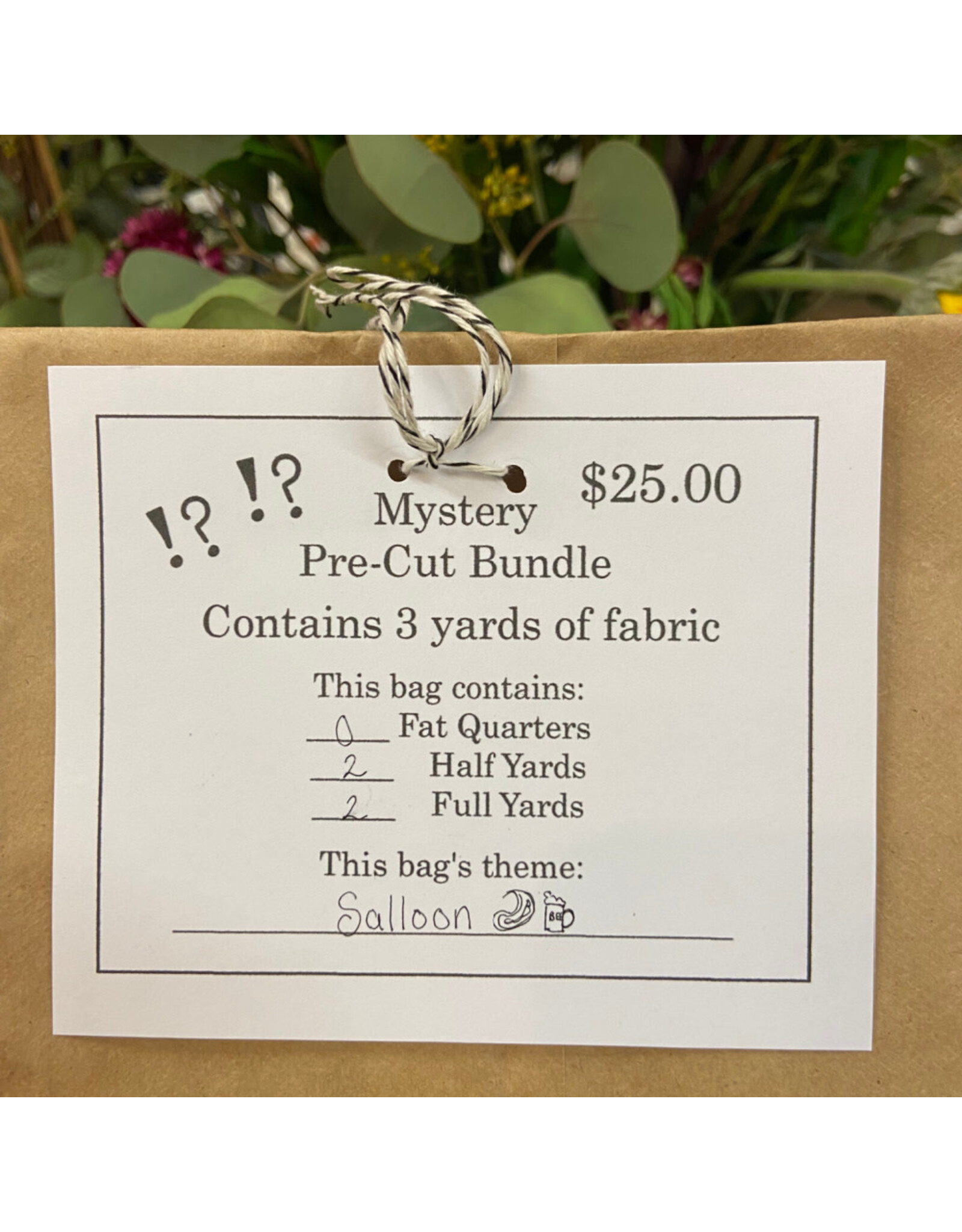 PD ON SALE- "Saloon" Mystery Pre-Cut Bundle - Contains 3 Yards