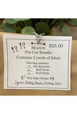 PD ON SALE- "Squirrel Bakery (Browns & Nature-y Colors)" Mystery Pre-Cut Bundle - Contains 3 Yards