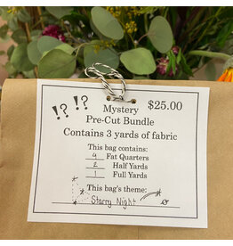 PD ON SALE- "Starry Night" Mystery Pre-Cut Bundle - Contains 3 Yards