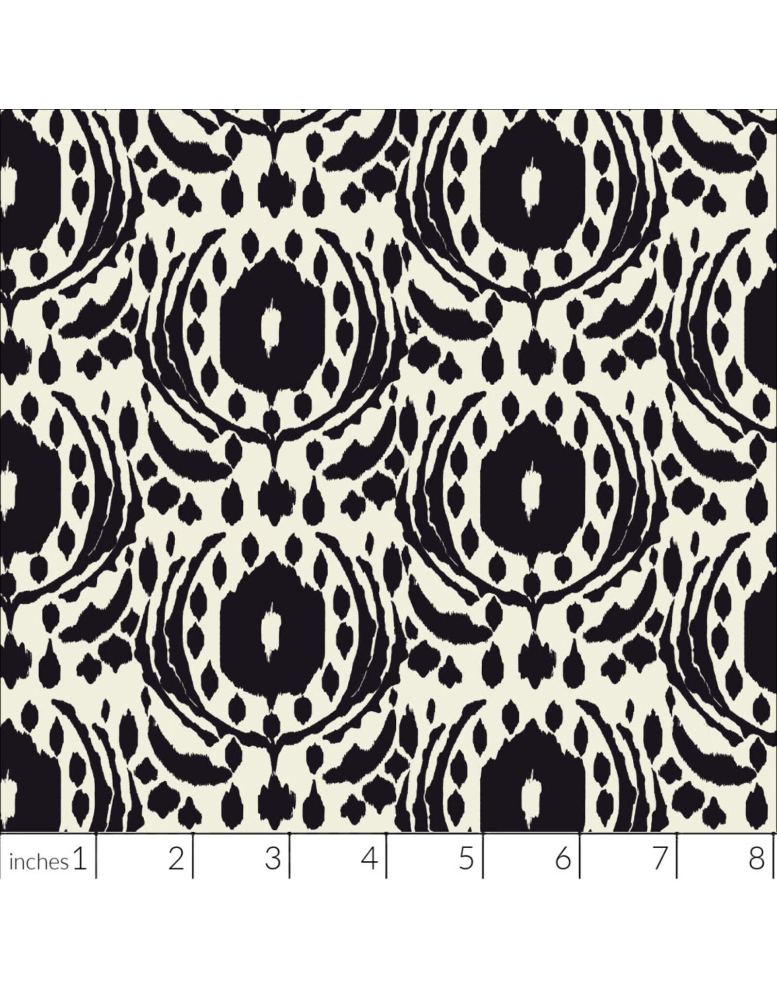 Cloud9 Fabrics Organic Double Gauze, Canyon Blooms, Ikat Blossoms, Fabric Half-Yards