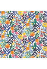 P & B Textiles Cyprus, Fruity Floral in Multi, Fabric Half-Yards