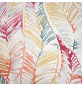 Katia, Spain Recycled Canvas, Aquarelle Leaves, Fabric Half-Yards