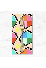 PD's Windham Collection Kaleidoscope, Rainbow Cake in Blush, Dinner Napkin
