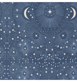 Gingiber Woodland Wonder, Starshine in Dusk, Fabric Half-Yards