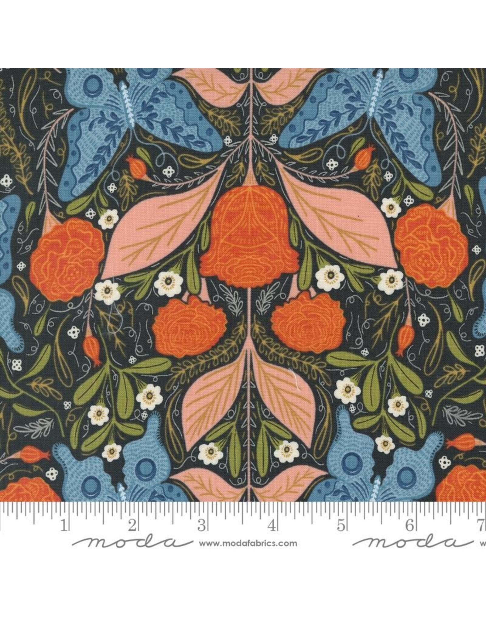 PD's Gingiber Collection Woodland Wonder, Vintage Butterfly in Midnight, Dinner Napkin