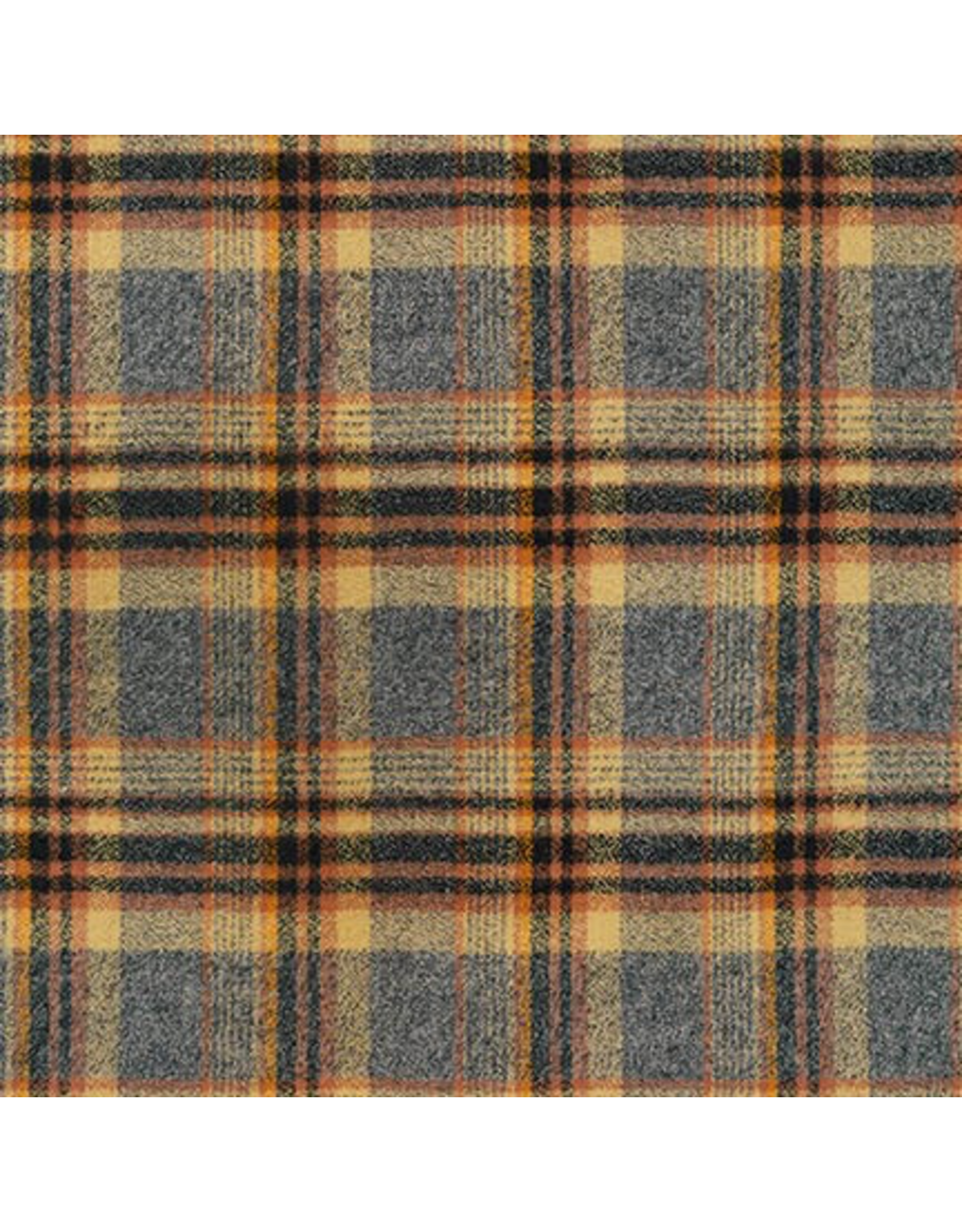 Robert Kaufman Yarn Dyed Cotton Flannel, Mammoth Flannel in Maize, Fabric Half-Yards