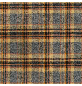 Robert Kaufman Yarn Dyed Cotton Flannel, Mammoth Flannel in Maize, Fabric Half-Yards