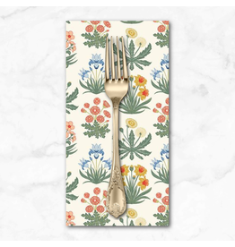 PD's Riley Blake Collection Wanderlust, Morning Meadow in Cream, Dinner Napkin