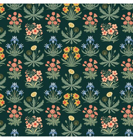 Riley Blake Fabrics Wanderlust, Morning Meadow in Dark Green, Fabric Half-Yards