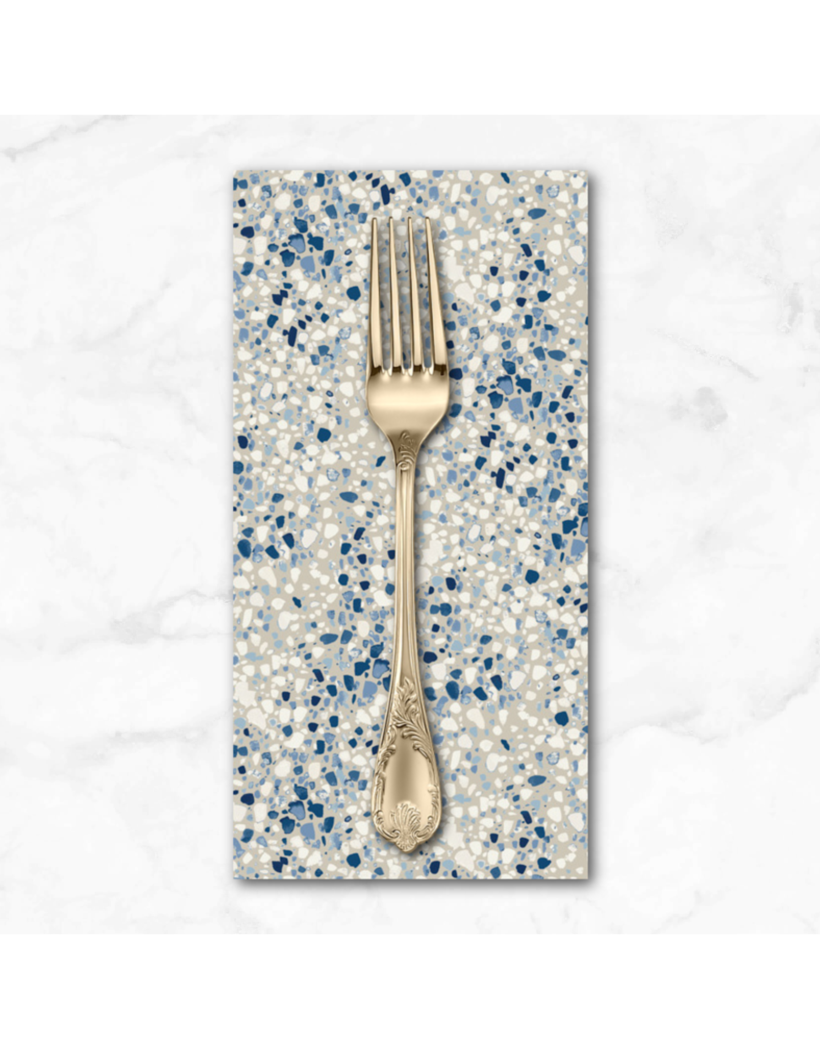 Natural Essence, Terrazzo in Cream, Dinner Napkin