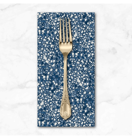 PD's Figo Collection Natural Essence, Terrazzo in Navy, Dinner Napkin