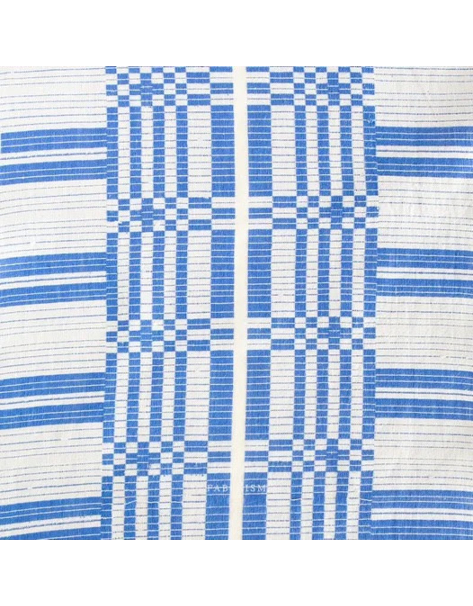 Fableism Swedish Holiday Wovens by The House That Lars Built, Astrid Weave in Cobalt, Fabric Half-Yards