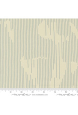 Zen Chic Still More Paper, Lined Up in Eggshell, Fabric Half-Yards