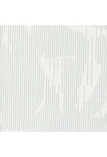 Zen Chic Still More Paper, Lined Up in White, Fabric Half-Yards