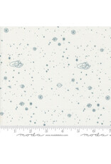 Zen Chic Still More Paper, Milky Way in White, Fabric Half-Yards